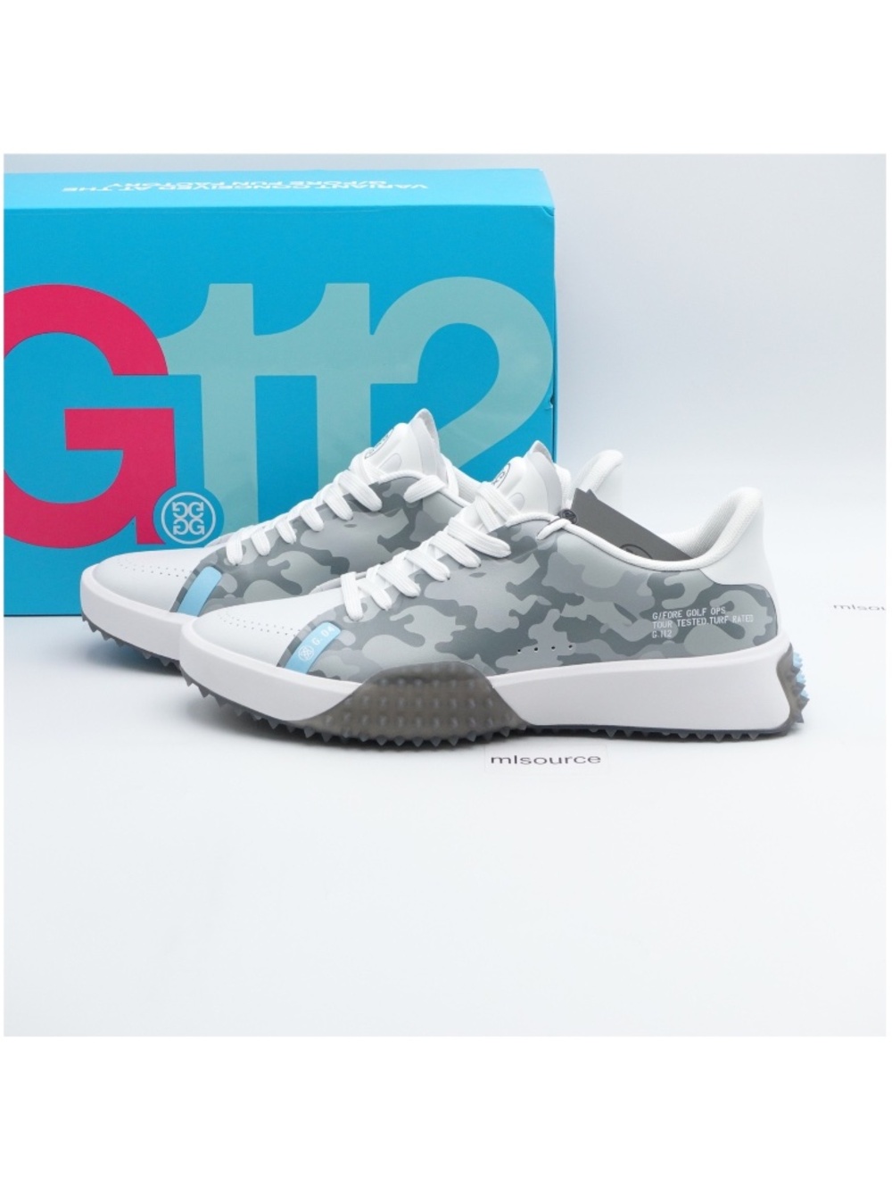 NEW Men's G/FORE G.112 Spikeless Golf Shoes GMF000085-NIMC Nimbus Camo